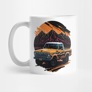 Ford Raptor 4x4 Vintage Truck Mug